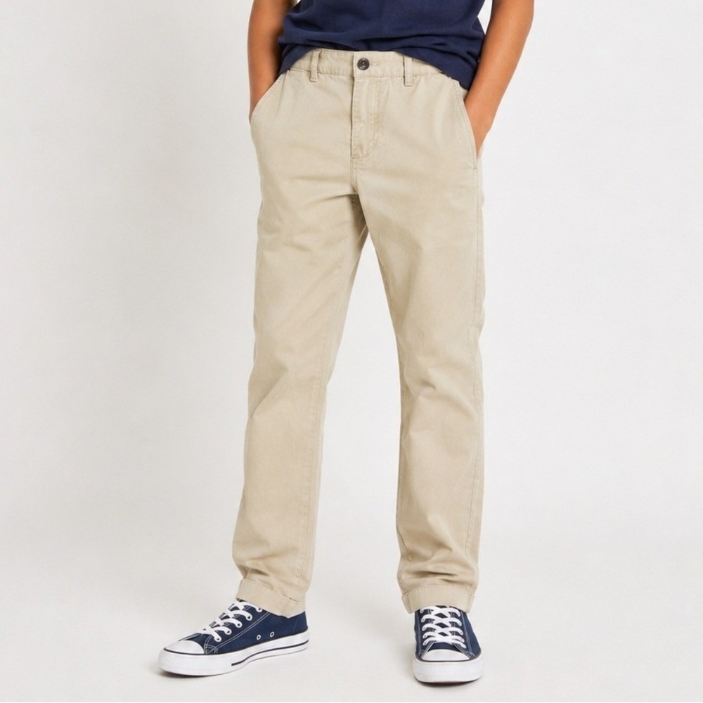 Polo Ralph Lauren Boys Chino Pants Straight Leg Khaki Tan Size 20 NWOT